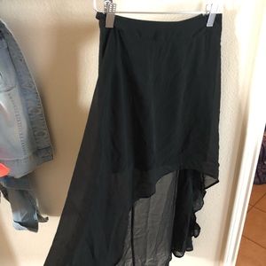 High low skirt
